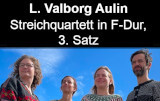 L. Valborg Aulin, Streichquartett in F-Dur (1884)